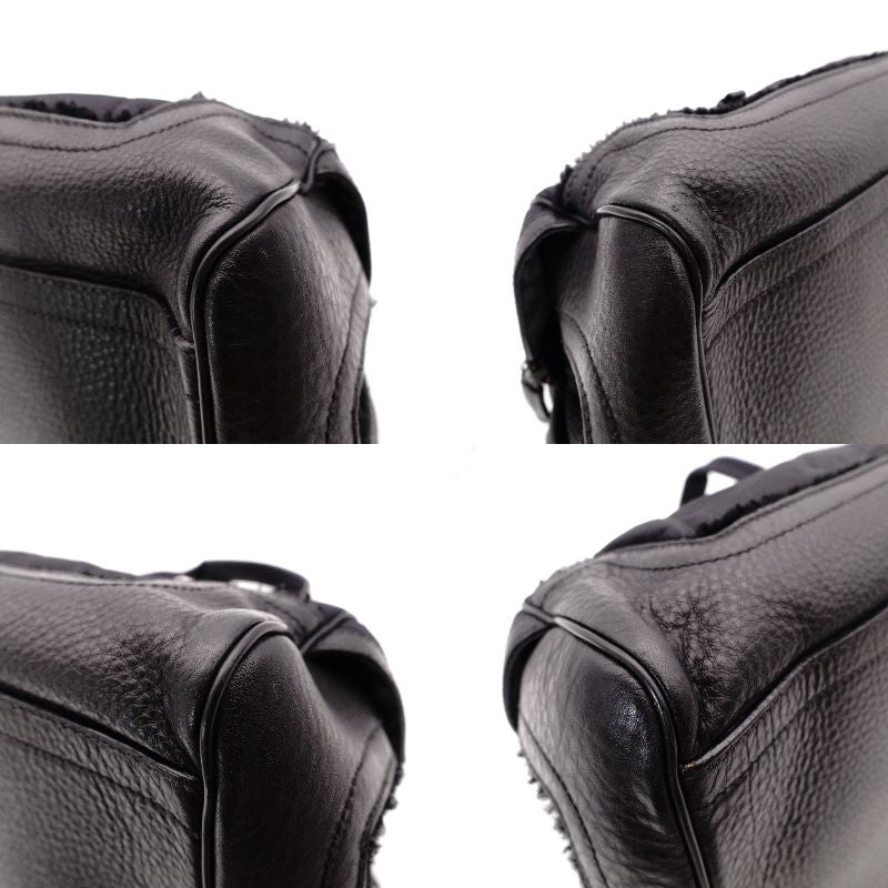 PRADA Handbag Nylon Black Women's Shoulder Bag
