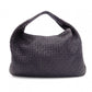 BOTTEGAVENETA Intrecciato Shoulder Bag, Leather, Purple