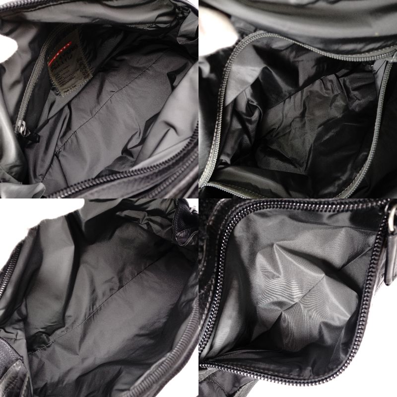 PRADA Handbag Nylon Black Women's Shoulder Bag