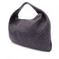 BOTTEGAVENETA Intrecciato Shoulder Bag, Leather, Purple