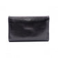 FENDI Shoulder Bag, Leather, Black, Gold Hardware, FF Logo