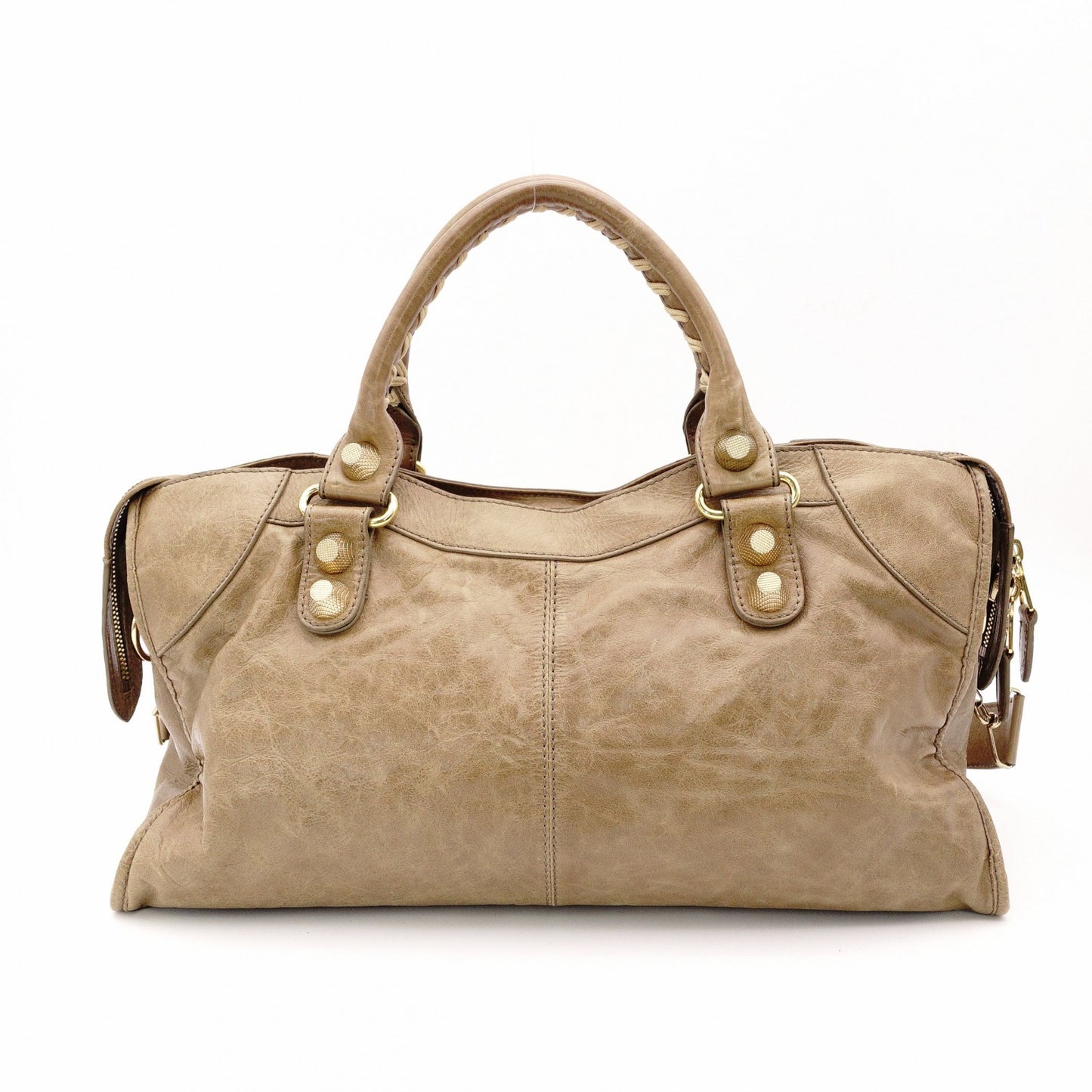 BALENCIAGA The Giant Part-Time Handbag Brown