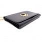 FENDI Shoulder Bag, Leather, Black, Gold Hardware, FF Logo