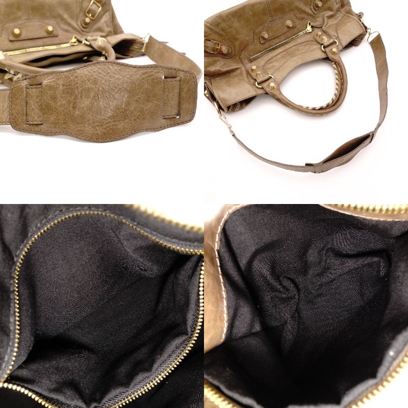 BALENCIAGA The Giant Part-Time Handbag Brown