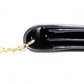 FENDI Shoulder Bag, Leather, Black, Gold Hardware, FF Logo