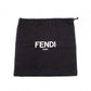 FENDI Shoulder Bag, Leather, Black, Gold Hardware, FF Logo