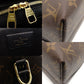 LOUIS VUITTON Alma Bag Into Bag Monogram Canvas 2-Way Handbag Shoulder Black 7-10-168