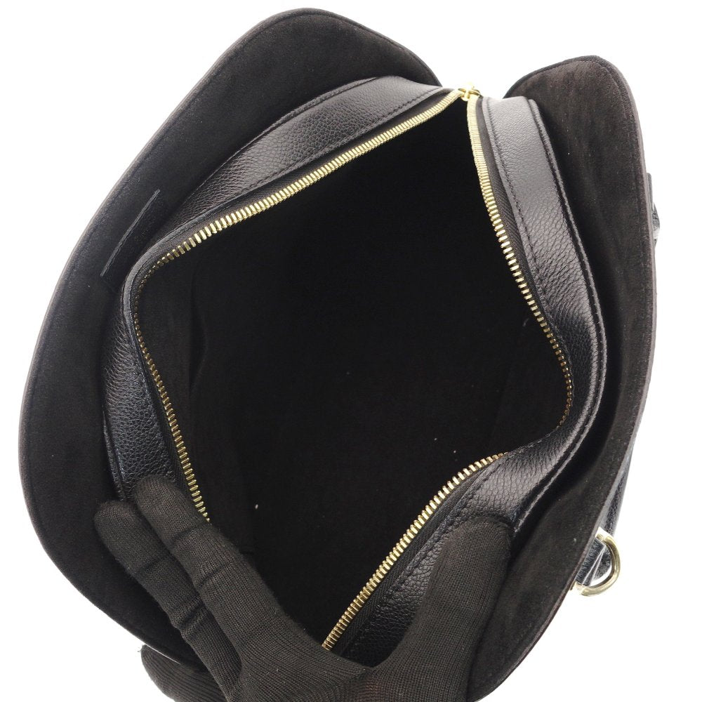 LOUIS VUITTON Alma Bag Into Bag Monogram Canvas 2-Way Handbag Shoulder Black 7-10-168