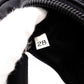 PRADA Triangle Logo Shoulder Bag, Nylon, Single Strap, Black