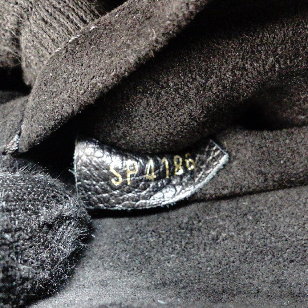 LOUIS VUITTON Alma Bag Into Bag Monogram Canvas 2-Way Handbag Shoulder Black 7-10-168