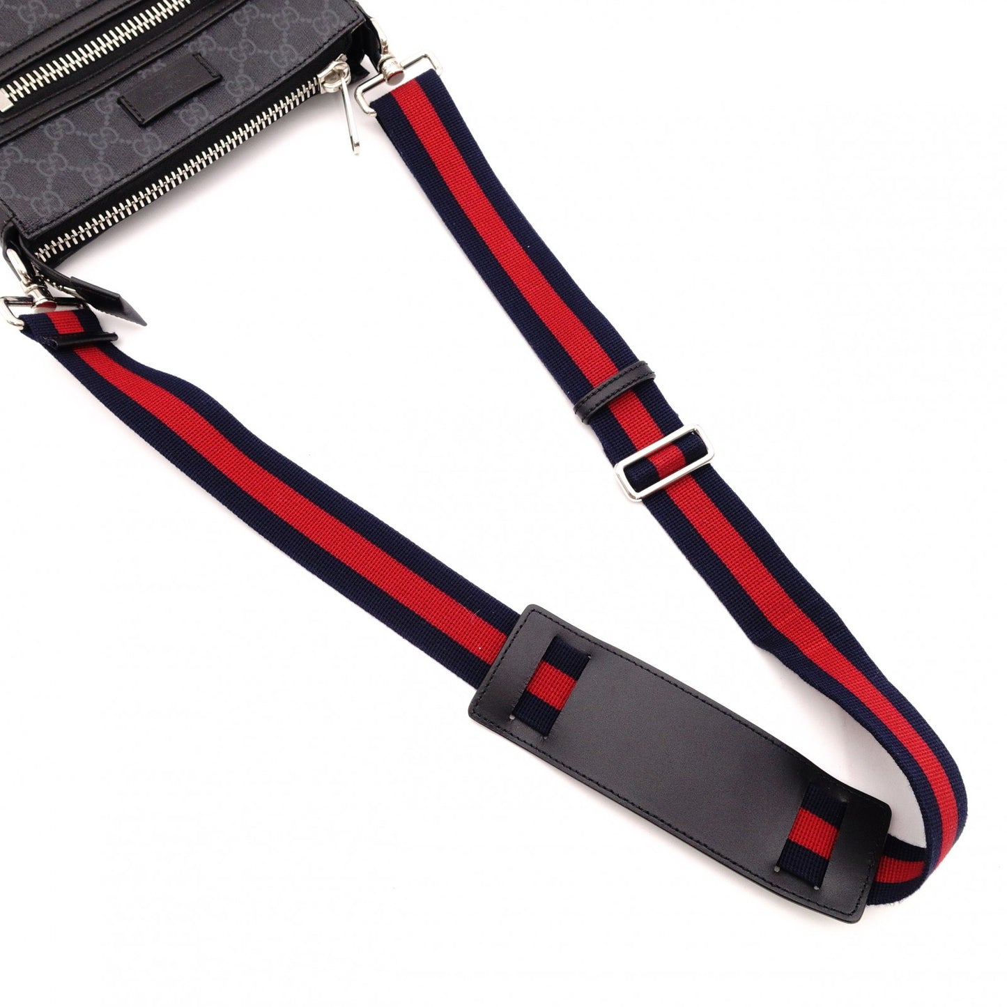 GUCCI Small Messenger Bag GG Supreme Shoulder Bag PVC