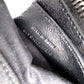 SAINT LAURENT College Shoulder Bag, Leather, Black, 2-Way, Silver Hardware