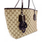 GUCCI Jolly Tote Bag GG Canvas Beige × Brown