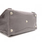 BALENCIAGA Upside Down Neo Classic M Handbag, Leather, Gray