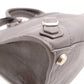 BALENCIAGA Upside Down Neo Classic M Handbag, Leather, Gray