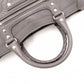 BALENCIAGA Upside Down Neo Classic M Handbag, Leather, Gray