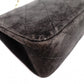 CHANEL Matelassé Shoulder Bag, Suede, Black, Gold Hardware, CC Logo, Vintage