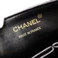 CHANEL Matelassé Shoulder Bag, Suede, Black, Gold Hardware, CC Logo, Vintage