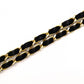 CHANEL Matelassé Shoulder Bag, Suede, Black, Gold Hardware, CC Logo, Vintage