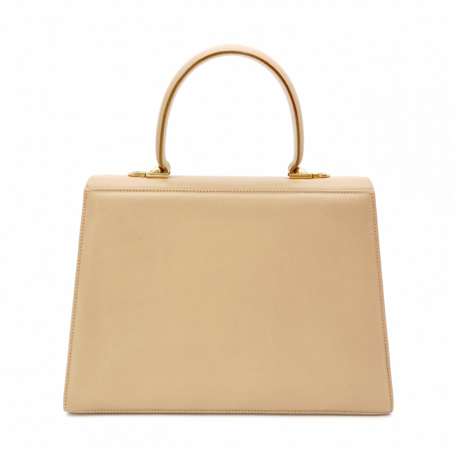 Salvatore Ferragamo Gancini Handbag Beige