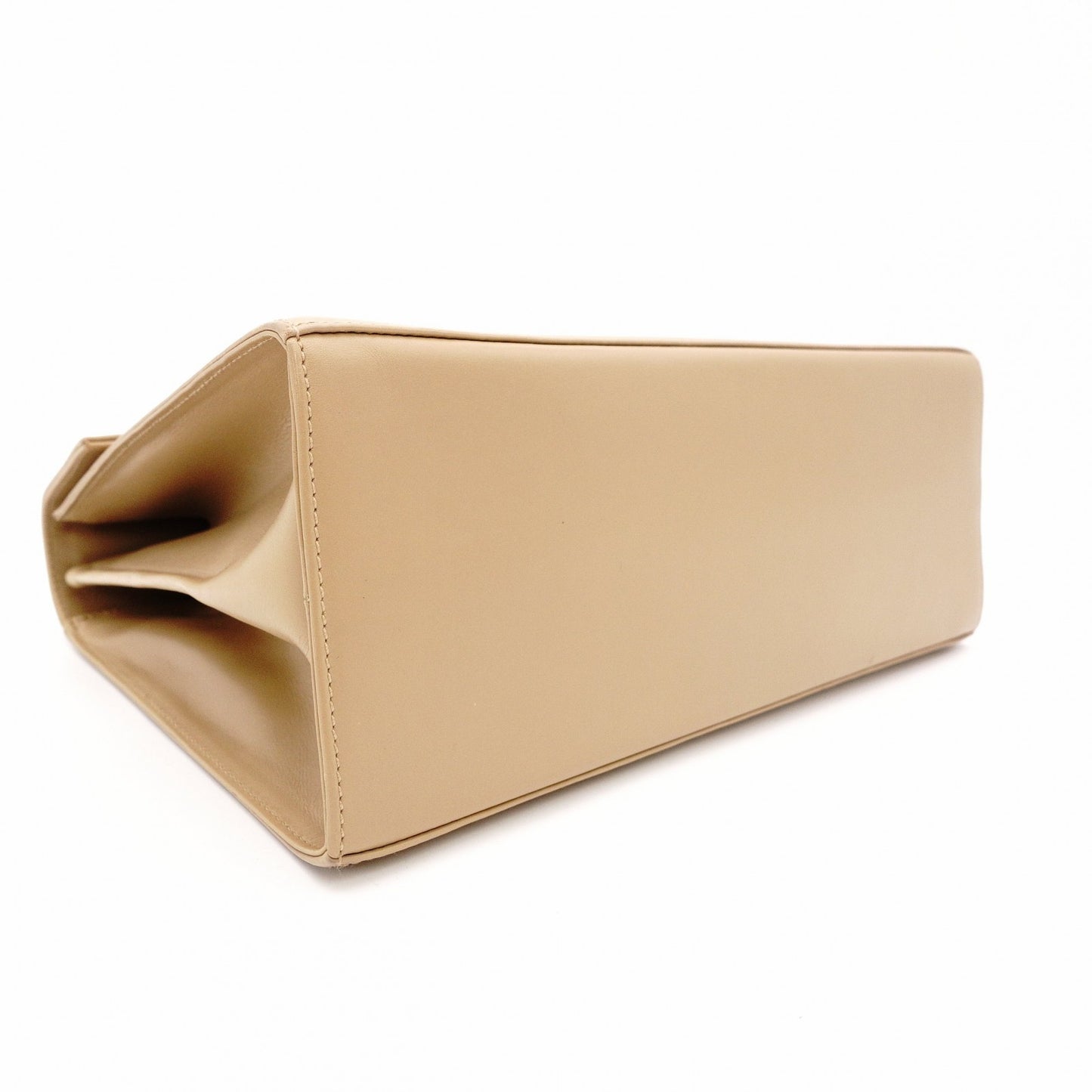 Salvatore Ferragamo Gancini Handbag Beige