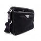 PRADA Triangle Logo Re-Nylon Shoulder Bag, Nylon, Black, Crossbody