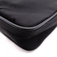 PRADA Triangle Logo Re-Nylon Shoulder Bag, Nylon, Black, Crossbody