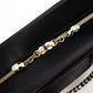 BVLGARI Scallie Serpenti Handbag, Leather, 2-Way, Black, Shoulder Bag