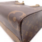 LOUIS VUITTON On the Go PM Monogram Reverse Handbag, PVC, Brown, 2-Way Crossbody