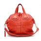 GIVENCHY Nightingale Handbag, Leather, Orange, 2-Way, Gold Hardware