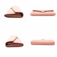 FENDI F Is F Long Wallet Leather Coral Pink Wallet