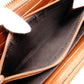 GUCCI GG Supreme Long Wallet, PVC Leather, Beige, Leather, Brown, GG Logo