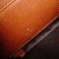 GUCCI GG Supreme Long Wallet, PVC Leather, Beige, Leather, Brown, GG Logo