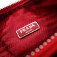 PRADA Re-Edition 2005 Shoulder Bag, Nylon, Red, 2-Way Crossbody, Silver Hardware