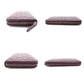 CHANEL Matelassé Long Wallet Leather Purple Wallet Silver Hardware