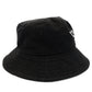Celine Bucket Hat Black M Size Cotton Logo 7-3-824