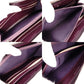 CHANEL Matelassé Long Wallet Leather Purple Wallet Silver Hardware
