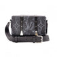 LOUIS VUITTON Trunk Messenger Monogram Pastel Shoulder Bag in Black PVC