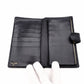 CHANEL Long Wallet Leather Black Caviar Skin Coin Purse Wallet
