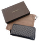 Bottega Veneta Intrecciato Navy Long Wallet Leather Wallet Men's With Box 7-7-883