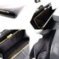 CHANEL Long Wallet Leather Black Caviar Skin Coin Purse Wallet