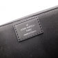 LOUIS VUITTON Trunk Messenger Monogram Pastel Shoulder Bag in Black PVC