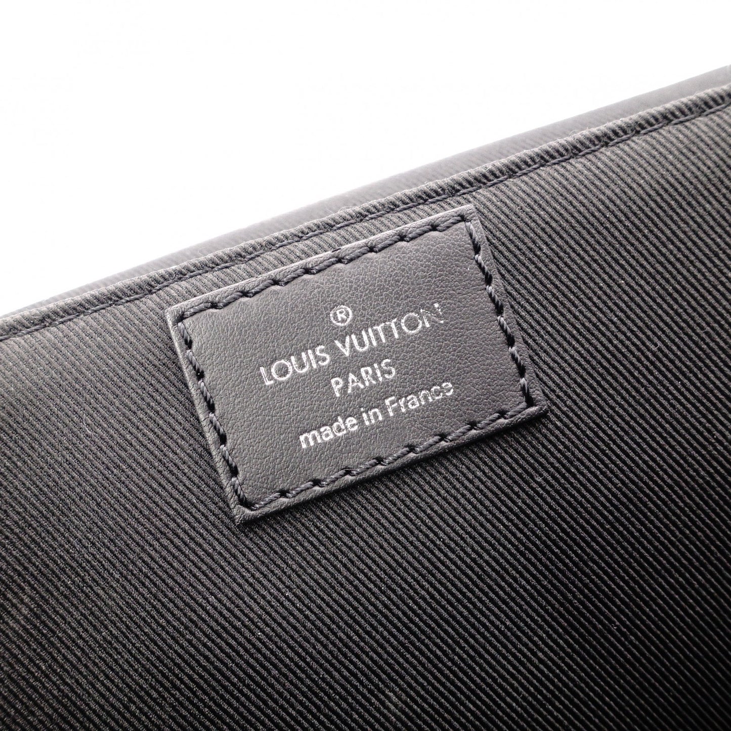 LOUIS VUITTON Trunk Messenger Monogram Pastel Shoulder Bag in Black PVC