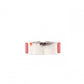 Hermès Click H Bracelet Metal Silver Red