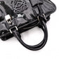 LOEWE Amazonas 28 Handbag, Patent Leather, Black with Glitter Charm