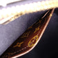 LOUIS VUITTON Alma BB Monogram Vernis Handbag, PVC, Navy, 2-Way