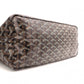 GOYARD Saint Louis PM Tote Bag, PVC and Leather, Black, Shoulder Bag