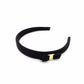 Salvatore Ferragamo Vara Hair Accessory Canvas Black