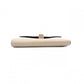 Valextra Iside Wallet, Tri-fold Wallet, Leather, Beige, Gold Hardware, Wallet