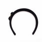 Salvatore Ferragamo Vara Hair Accessory Canvas Black
